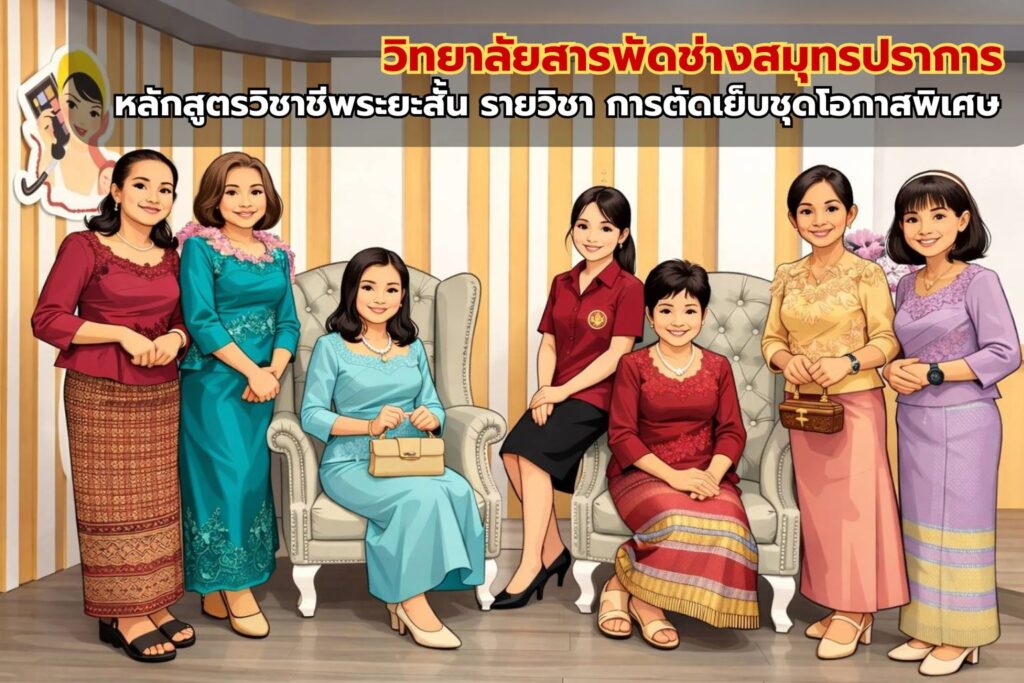การตัดเย็บชุดโอกาสพิเศษ